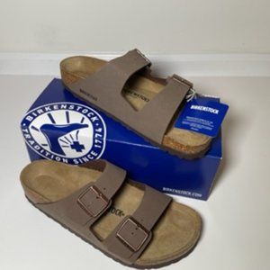 Men's Light Brown Arizona Birkenstock - Size 10 (43) NWT